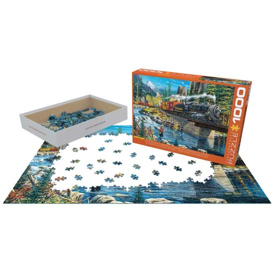 Puzzle Eurographics Die Stille Des Flusses Ist Gebrochen 1000 Te
