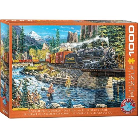 Puzzle Eurographics Die Stille Des Flusses Ist Gebrochen 1000 Te
