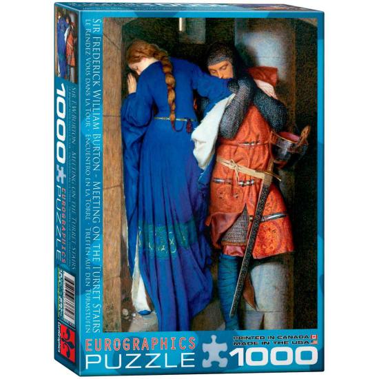 Eurographics Puzzle Begegnung am Turm 1000 Teile