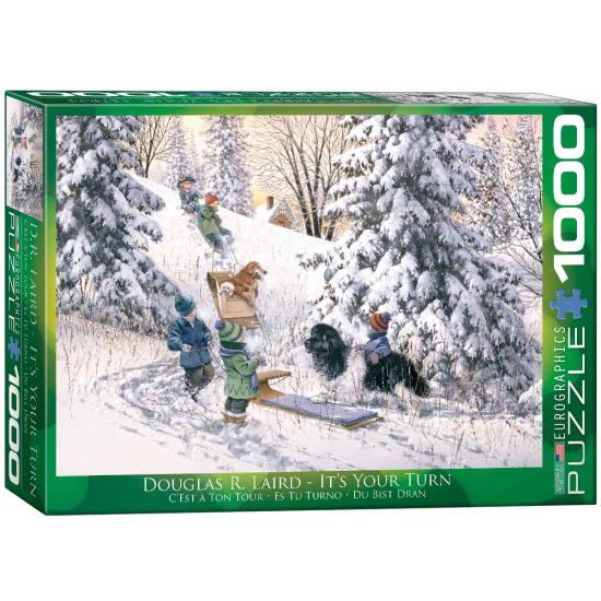 Eurographics Puzzle „It's Your Turn“, 1000 Teile