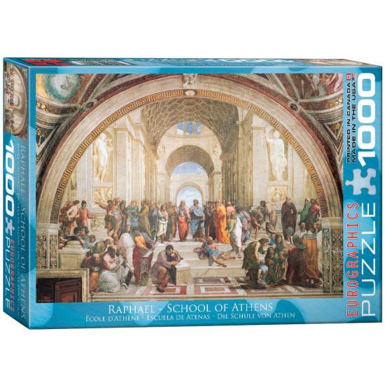 Eurographics Puzzle Schule von Athen 1000 Teile
