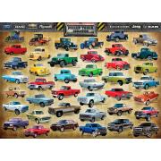 Eurographics Puzzle Evolution des Pickups 1000 Teile