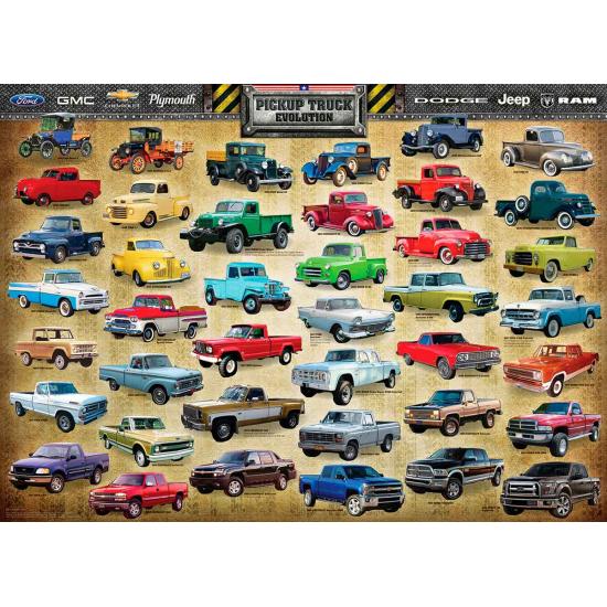 Eurographics Puzzle Evolution des Pickups 1000 Teile