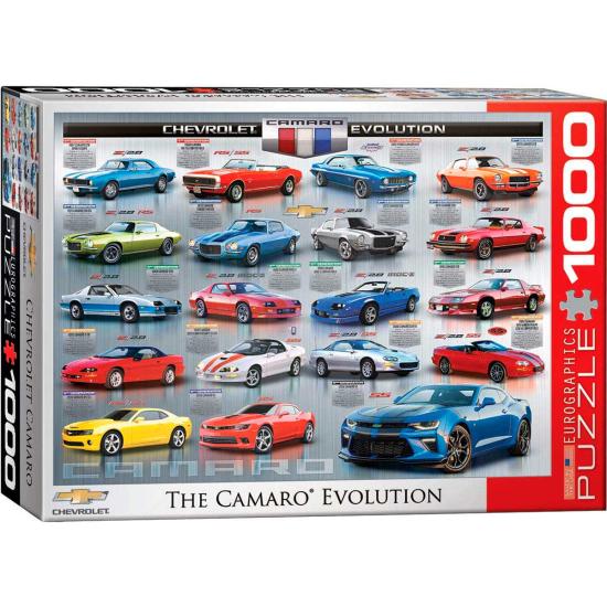 Eurographics Puzzle Evolution des Chevrolet Camaro 1000 Teile