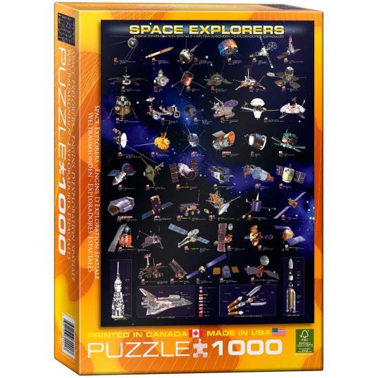 Eurographics Puzzle Space Explorers 1000 Teile