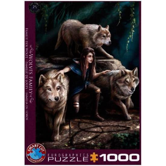 Eurographics Wolf Family Puzzle 1000 Teile