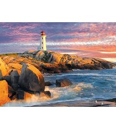 Eurographics Peggy's Cove Lighthouse, Nova Scotia Puzzle mit