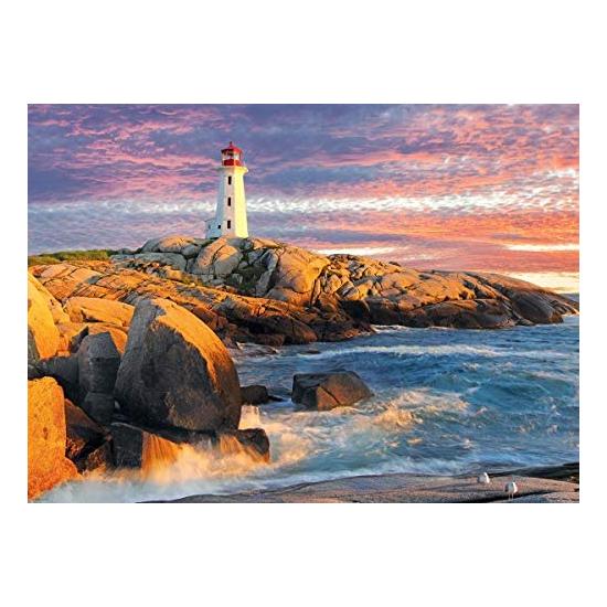 Eurographics Peggy's Cove Lighthouse, Nova Scotia Puzzle mit