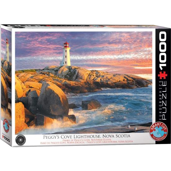 Eurographics Peggy's Cove Lighthouse, Nova Scotia Puzzle mit
