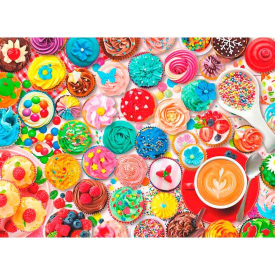Eurographics Cupcake-Party-Puzzle, Dose mit 1000 Teilen Eurographics Cupcake-Party-Puzzle, Dose mit 1000 Teilen