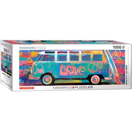 Eurographics Van Splashed with Love 1000-teiliges Puzzle