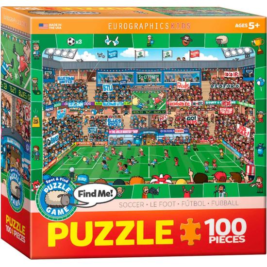 Eurographics Fußball-Puzzle 100 Teile