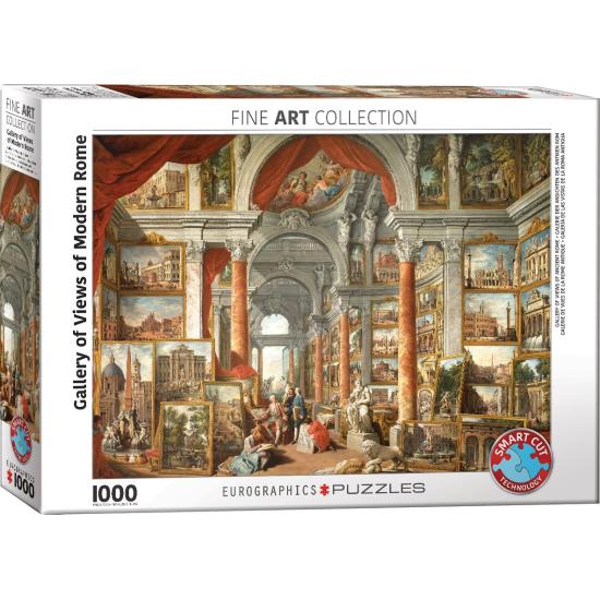 Puzzle Eurographics Galerie Der Ansichten Des Modernen Roms 1000