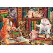 Puzzle Eurographics Bibliothekskätzchen 1000 Teile