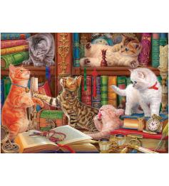Puzzle Eurographics Bibliothekskätzchen 1000 Teile
