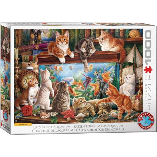 Puzzle Eurographics Katzen Im Aquarium 1000 Teile