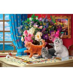 Puzzle Eurographics Neugierige Katzen 1000 Teile