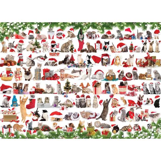Eurographics Weihnachtskatzen-Puzzle mit 1000 Teilen Eurographics Weihnachtskatzen-Puzzle mit 1000 Teilen