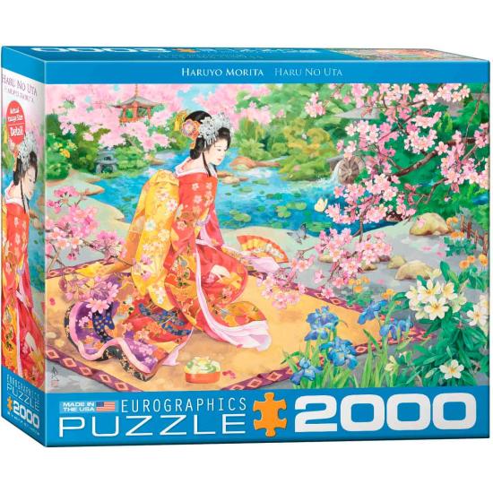 Eurographics Geisha Haru No Uta 2000-teiliges Puzzle
