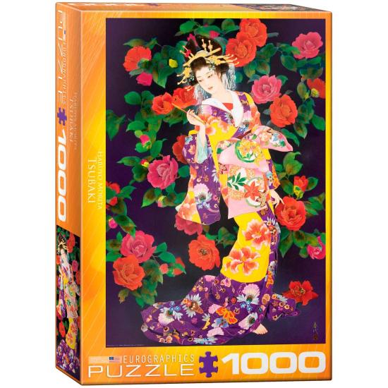 Eurographics Geisha Tsubaki 1000-teiliges Puzzle