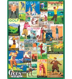 Eurographics Golf in the World Puzzle 1000 Teile