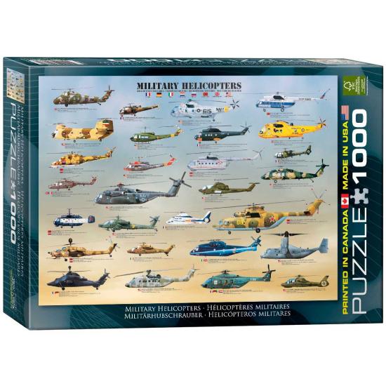 Eurographics Militärhubschrauber-Puzzle 1000 Teile