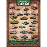 Eurographics Puzzle Geschichte der Panzer 1000 Teile