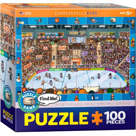 Eurographics Hockey 100-teiliges Puzzle