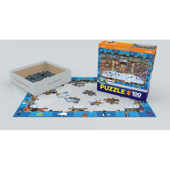 Eurographics Hockey 100-teiliges Puzzle