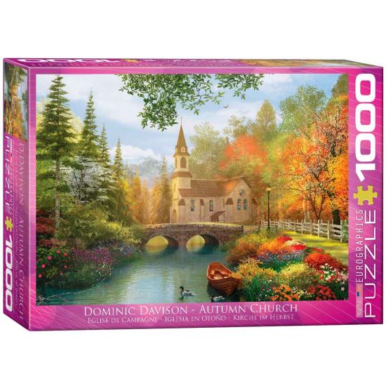 Eurographics Kirche im Herbst Puzzle 1000 Teile