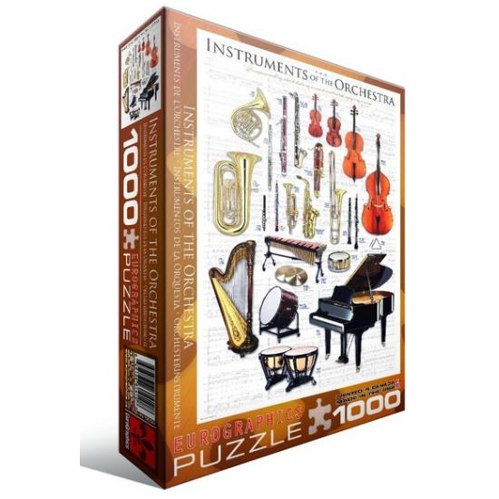 Eurographics Puzzle Orchesterinstrumente 1000 Teile