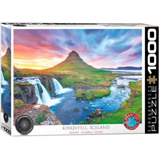 Eurographics Island Kirkjufell Mountain 1000-teiliges Puzzle