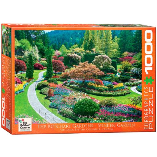 Eurographics Sunken Gardens Butchart Puzzle 1000 Teile