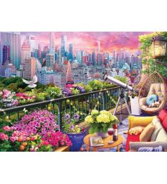 Puzzle Eurographics New Yorker Dachgarten 1000 Teile