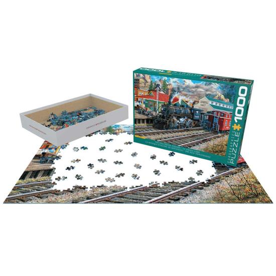 Puzzle Eurographics Der Alte Depotbahnhof 1000 Teile