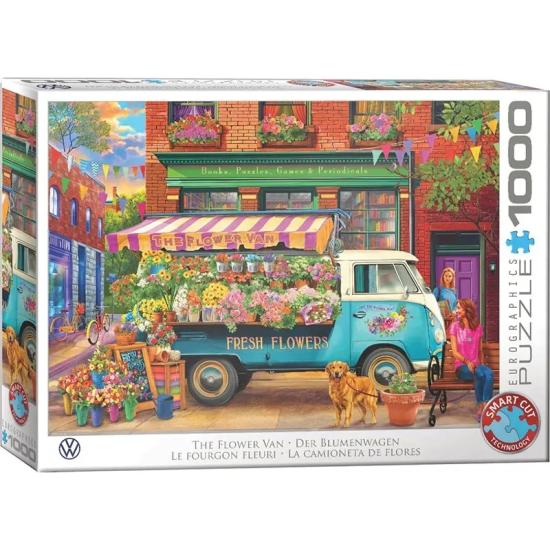 Puzzle Eurographics Der Blumenwagen Volkswagen 1000 Teile