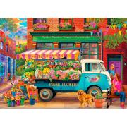 Puzzle Eurographics Der Blumenwagen Volkswagen 1000 Teile