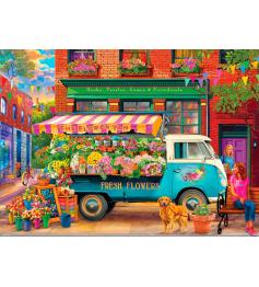 Puzzle Eurographics Der Blumenwagen Volkswagen 1000 Teile
