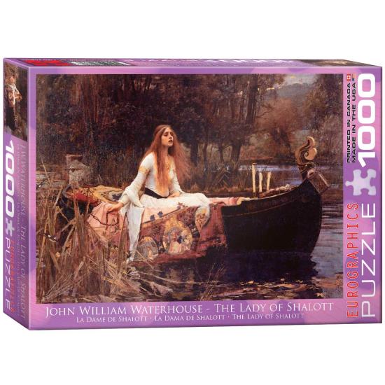 Eurographics Puzzle Die Dame von Shalott 1000 Teile