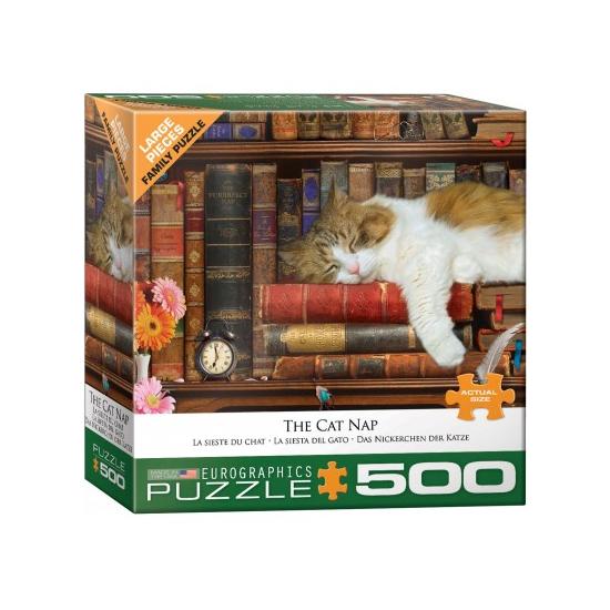 Eurographics Puzzle Cat's Nap XXL 500 Teile