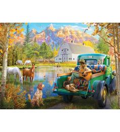 Puzzle Eurographics Singender See 1000 Teile