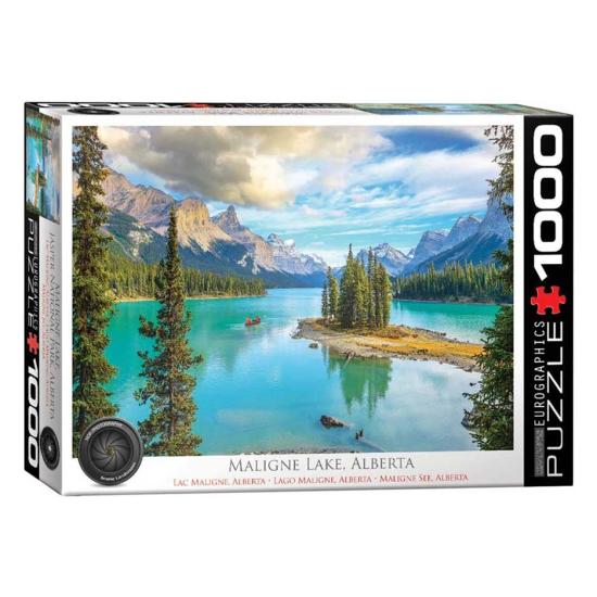 Eurographics Maligne Lake, Alberta 1000-teiliges Puzzle