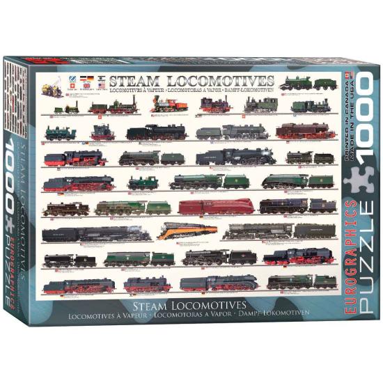 Eurographics Puzzle Dampflokomotiven 1000 Teile Eurographics Puzzle Dampflokomotiven 1000 Teile