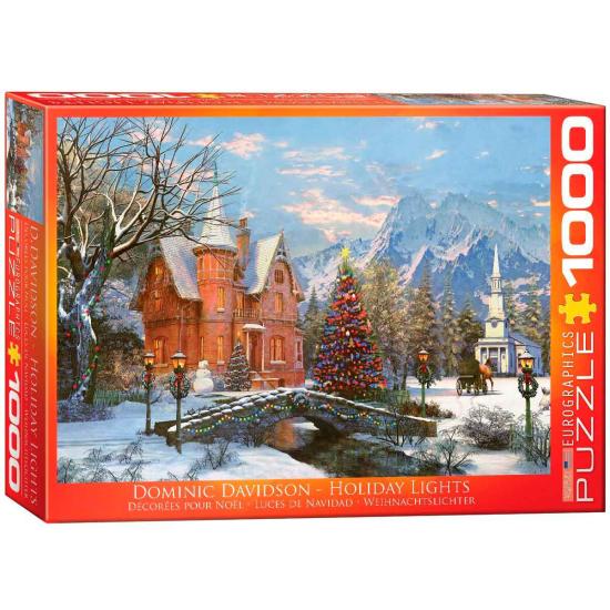 Eurographics Weihnachtslichter-Puzzle 1000 Teile