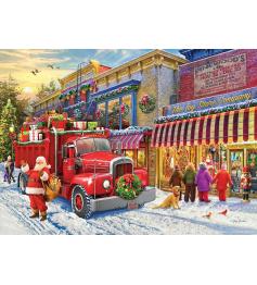 Puzzle Eurographics Mack B6 Der Weihnachtsmann-Lkw 1000 Teile