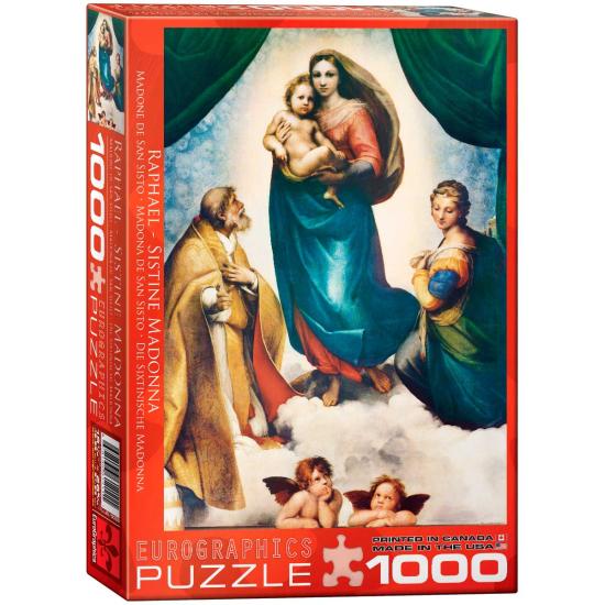 Eurographics Puzzle Madonna von San Sisto 1000 Teile