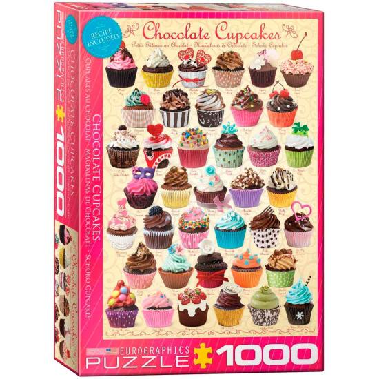 Eurographics Puzzle Schokoladen-Cupcakes 1000 Teile