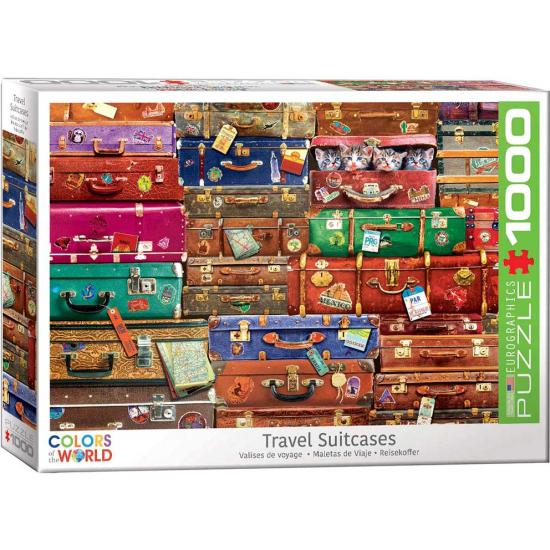 Eurographics Puzzle Reisekoffer 1000 Teile Eurographics Puzzle Reisekoffer 1000 Teile