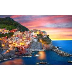 Puzzle Eurographics Manarola In Der Abenddämmerung, Italien 2000