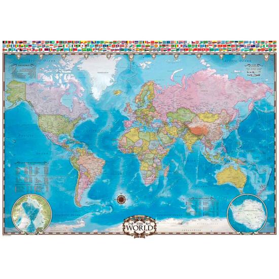 Eurographics Puzzle Weltkarte 1000 Teile